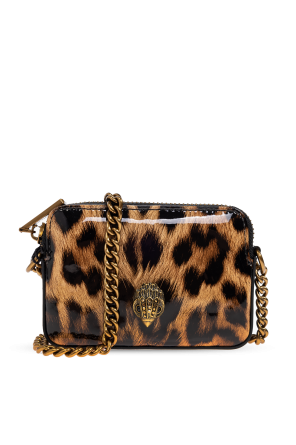 クラッチバッグ GANNI Woman Clutch Brown A6541 943 Ganni Logo pouch | Women's Bags | Vitkac